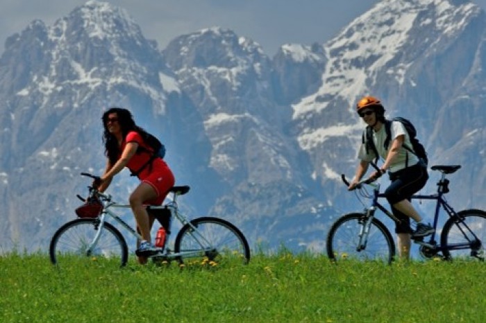 Giro in e- mountain bike in Val Comelico 